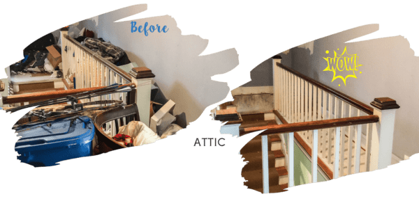 attic organization