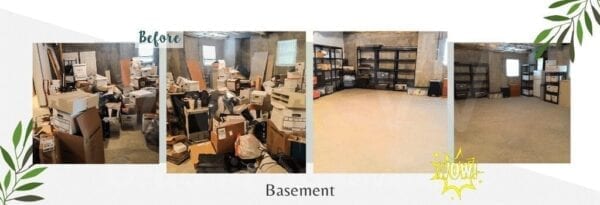 basement organized
