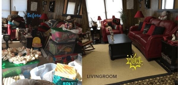 home living room organized