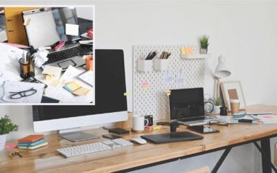 Paper Clutter & Getting Your Tax Paperwork Organized
