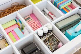 home office desk drawer organizer