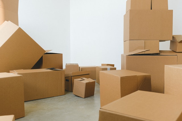 Boxes to use to maximize space in your storage unit.